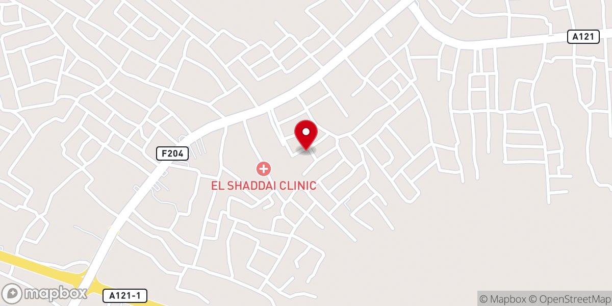 Map showing location of The Redeemed Christian Church Of God, Abundant Life Zonal Headquaters