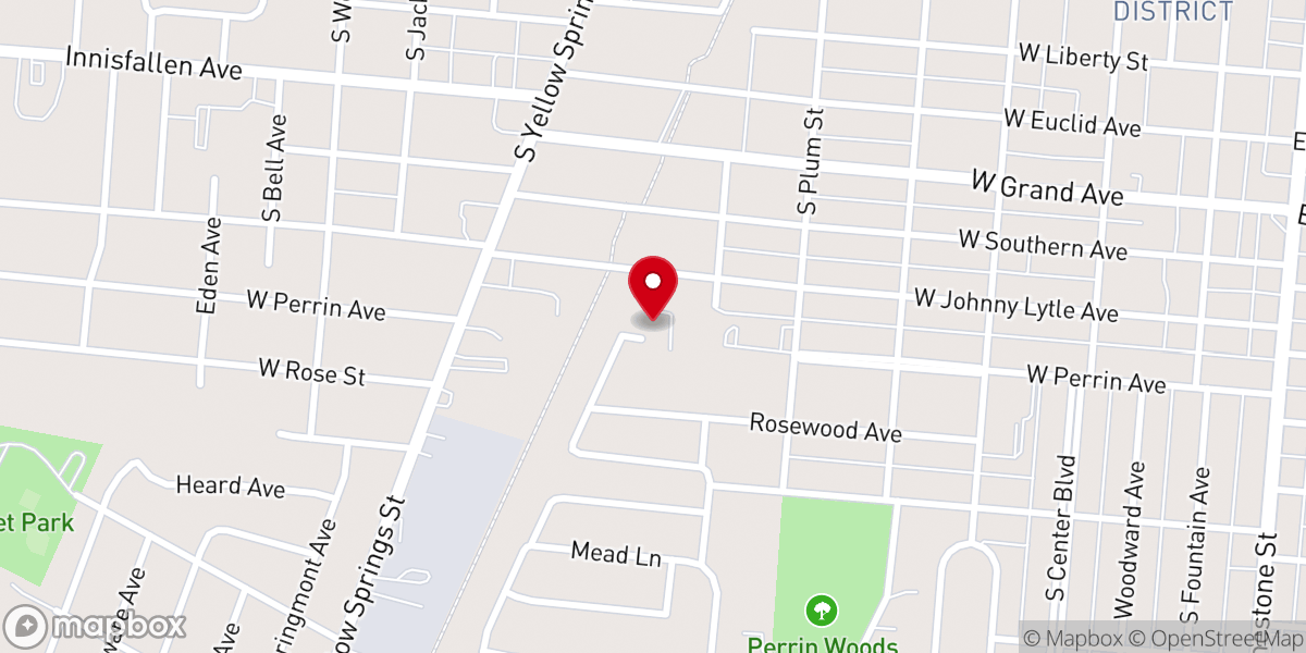 Map showing location of Covenant United Methodist Church