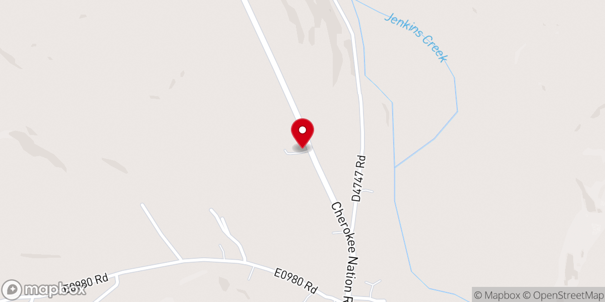 Map showing location of Copic Baptist Church