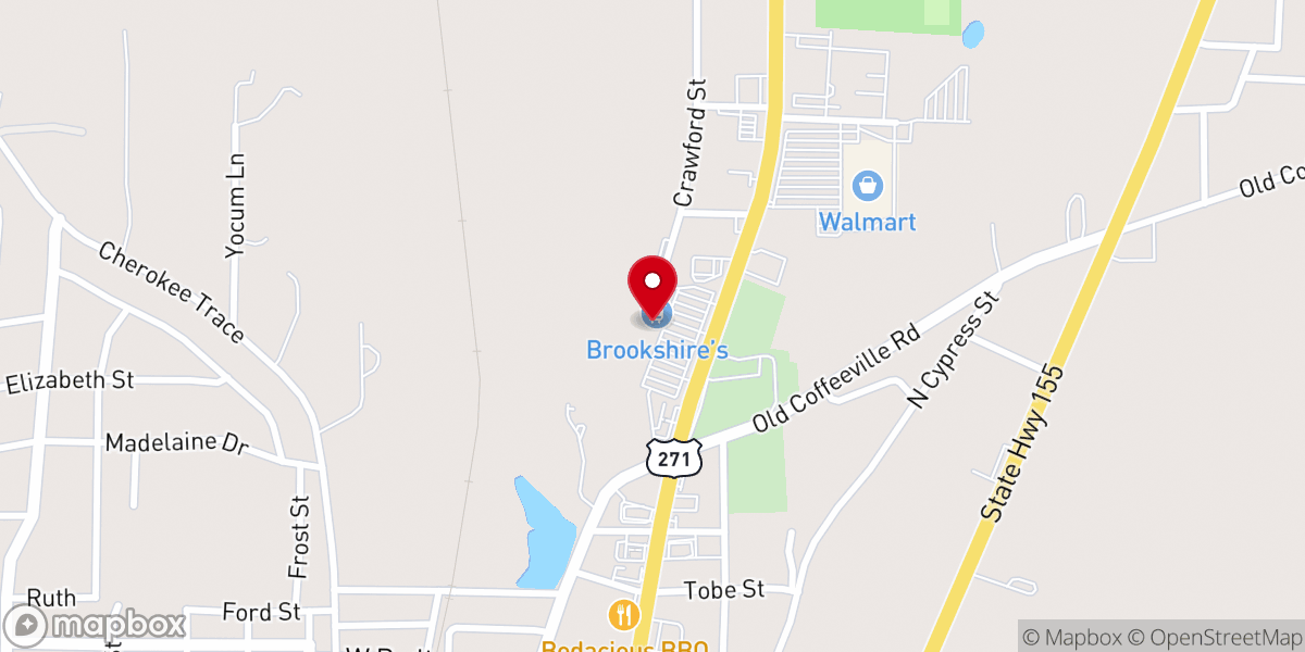 Map showing location of Pure Heart Ministry