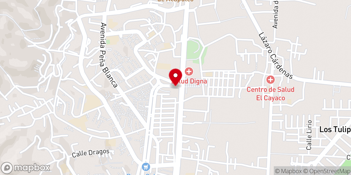 Map showing location of Parroquia San Pablo Apostol