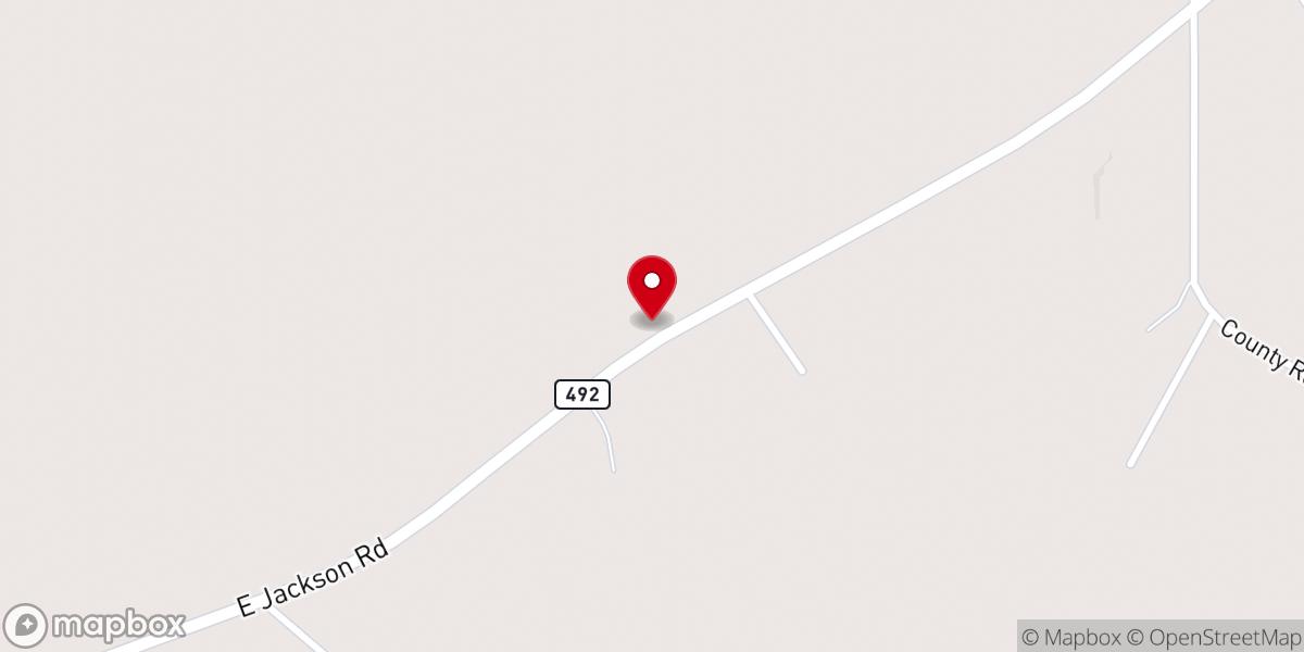 Map showing location of Jesus Name Pentecostal Church