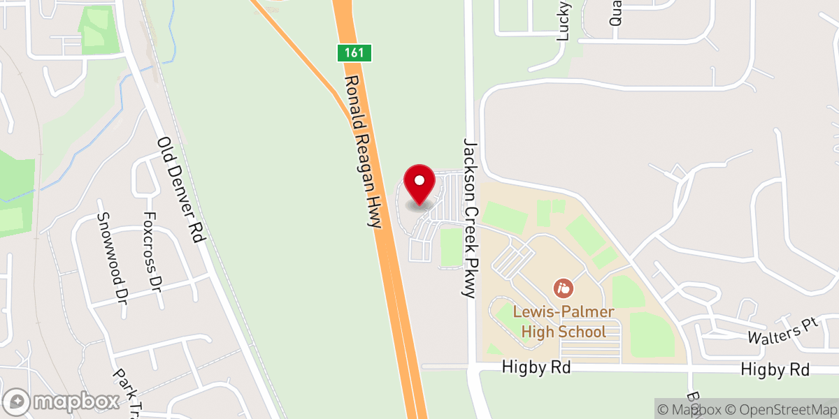 Map showing location of Tri-Lakes YMCA