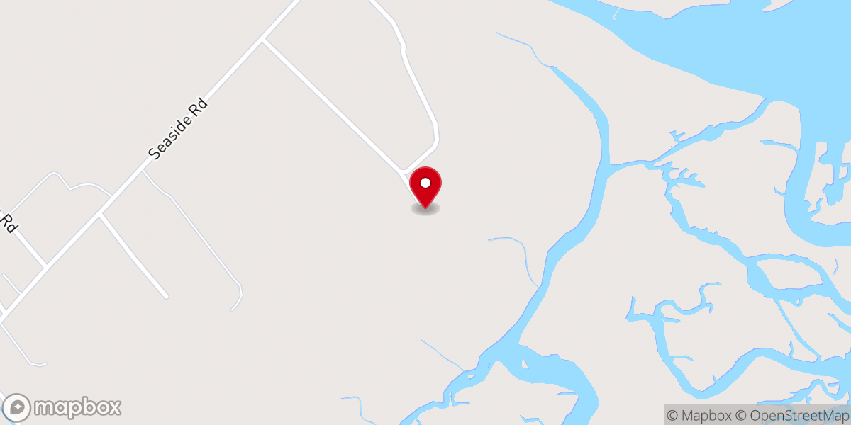 Map showing location of Agapae Oaks Weddings