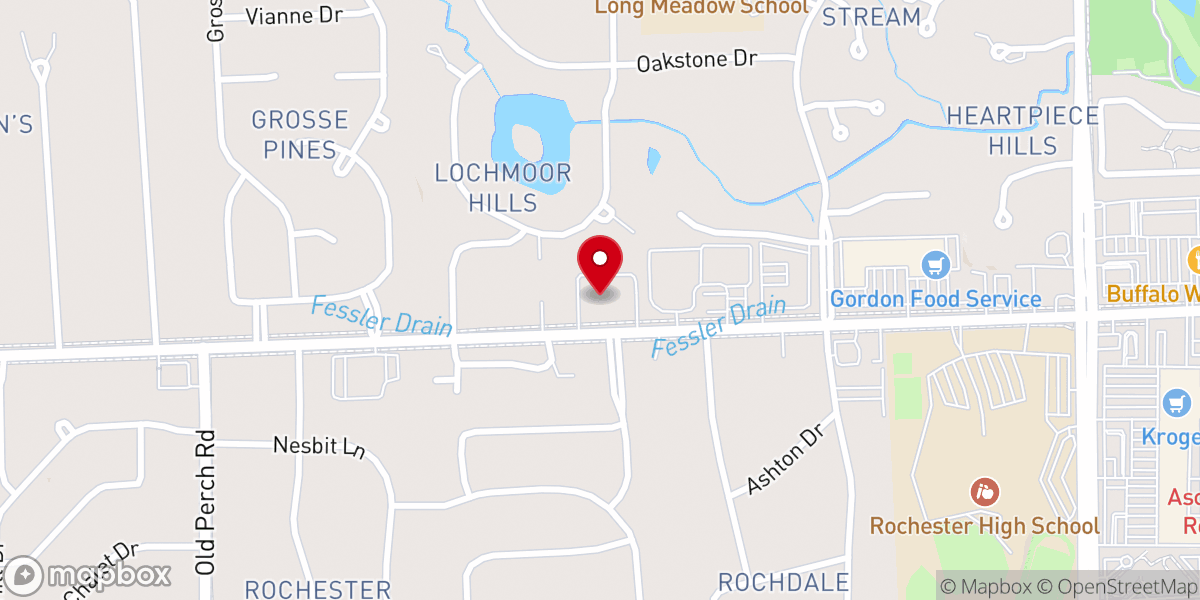 Map showing location of Abiding Presence Preschool