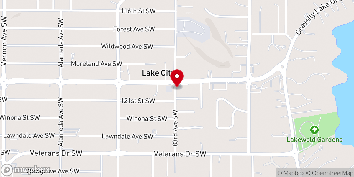 Map showing location of Greater Life Church