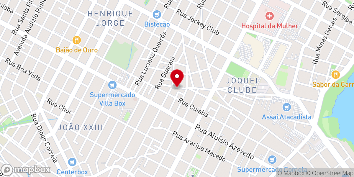 Map showing location of Assembleia de Deus no Brasil - Ministério da Graça