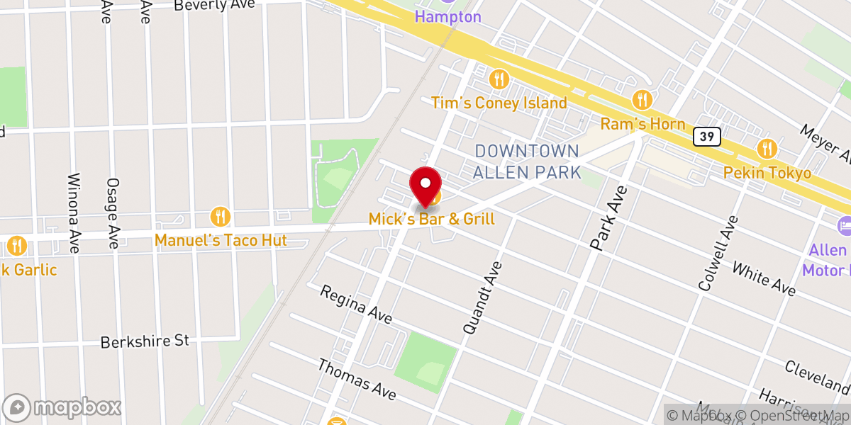 Map showing location of Alliance Catholic Credit Union