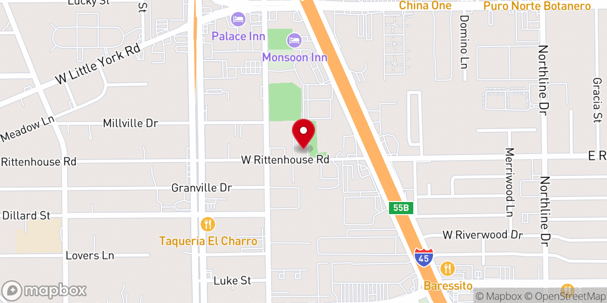 Map showing location of Sheepfold Church of God in Christ