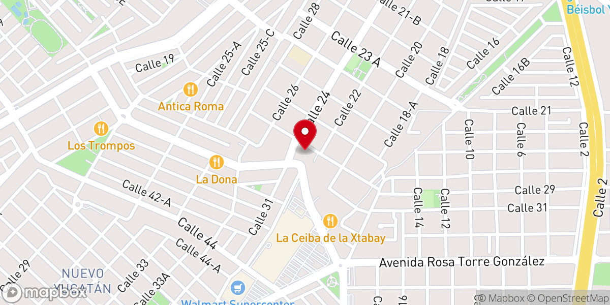 Map showing location of Parroquia - El Buen Pastor