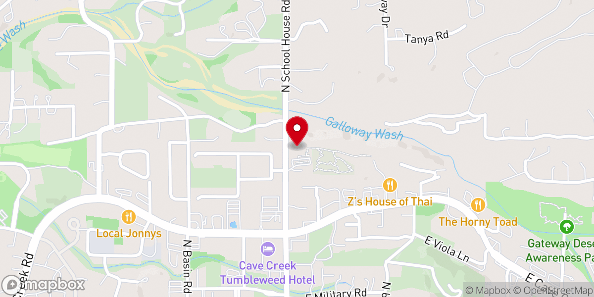 Map showing location of Mainspring Church