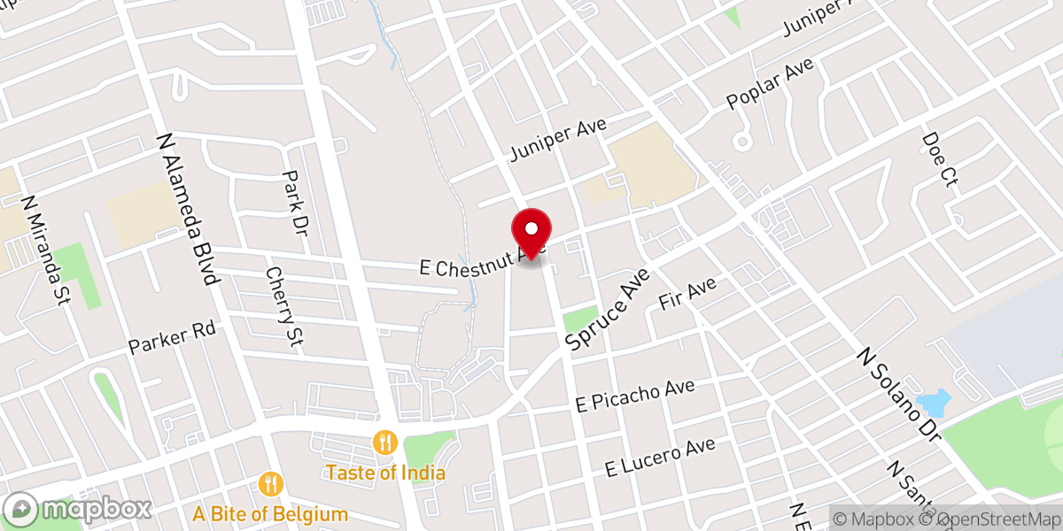 Map showing location of Centro Nueva Vida, Iglesia Apostolica