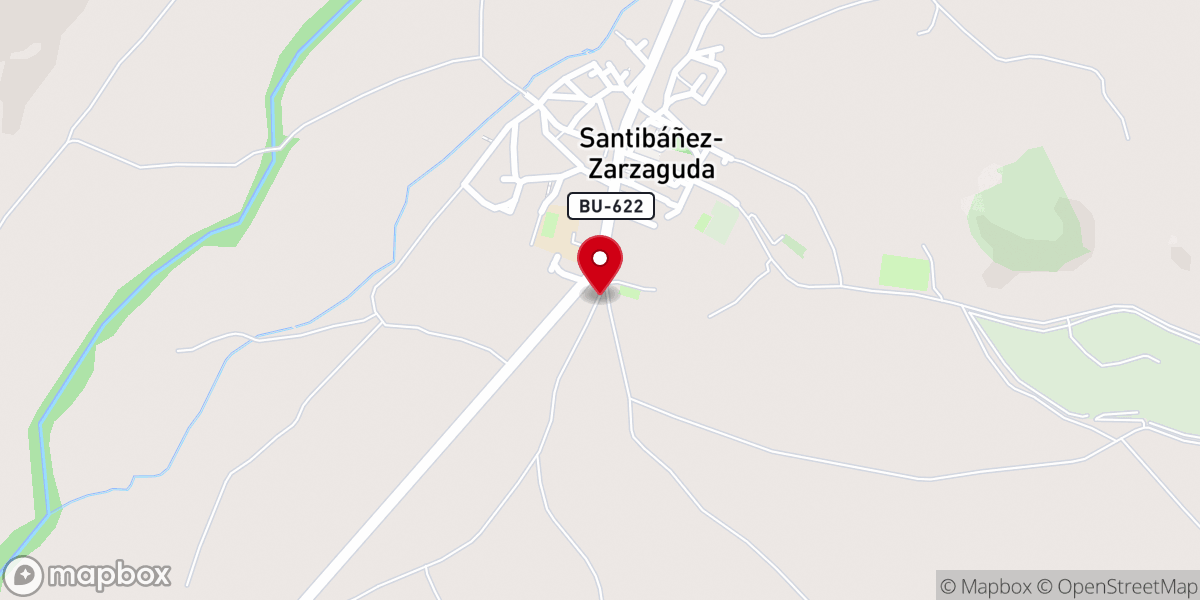 Map showing location of Ermita del Humilladero