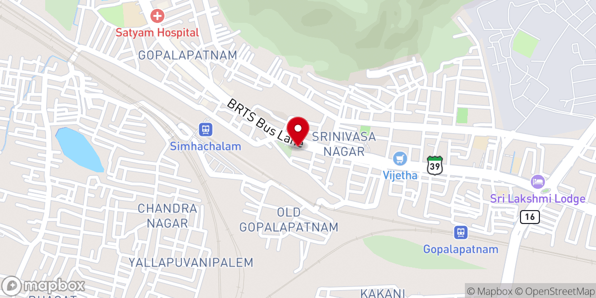 Map showing location of RHEMA SWARALU