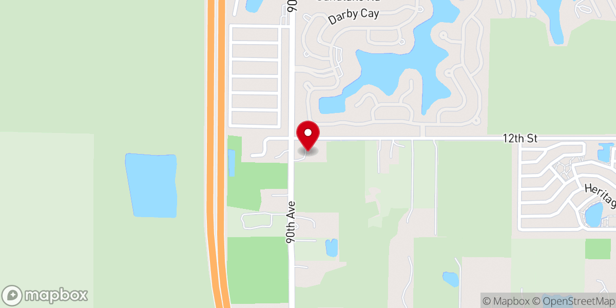 Map showing location of Vero Beach Spanish SDA church