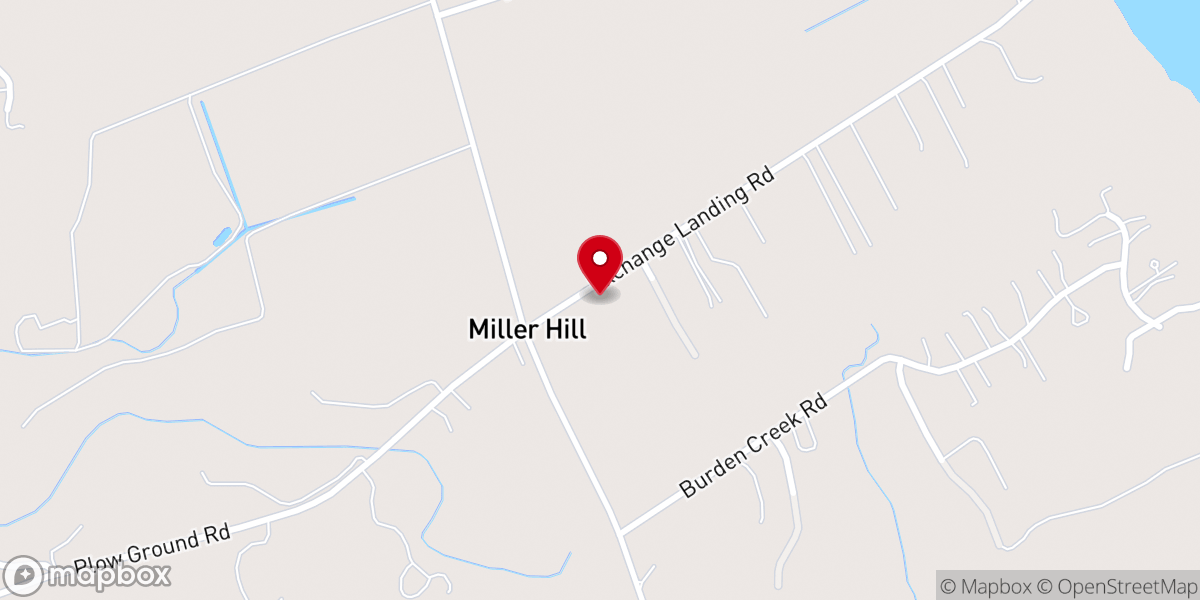 Map showing location of Greater Mt. Zion Church
