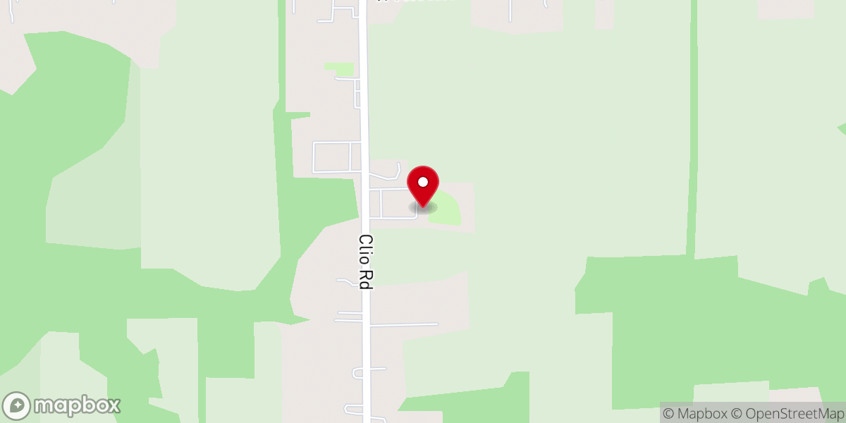 Map showing location of North End Baptist Church