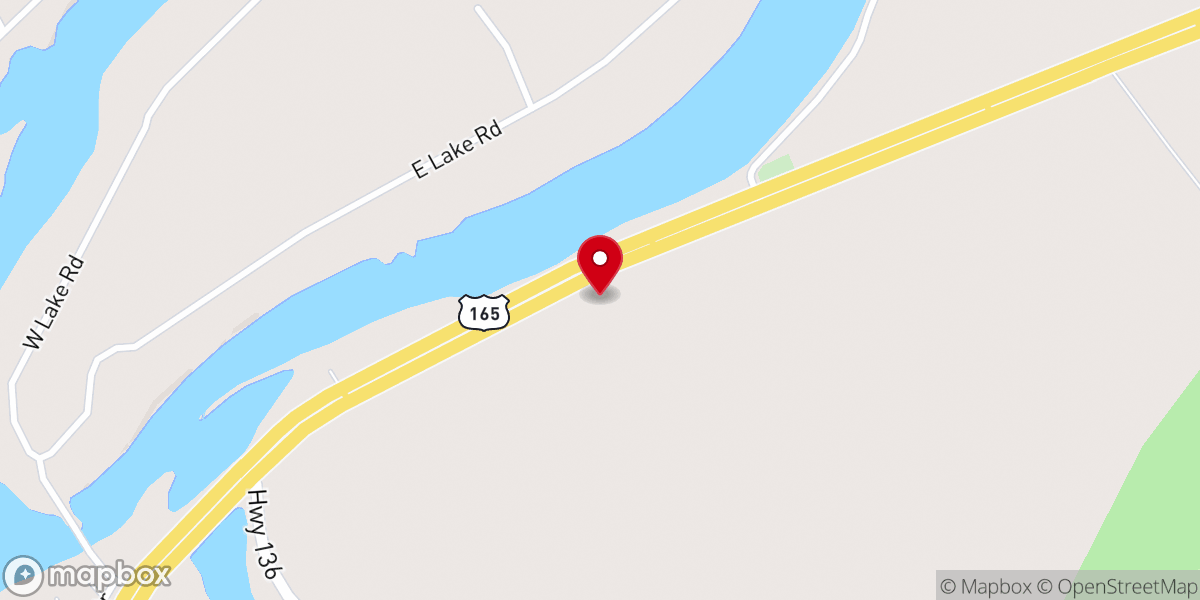 Map showing location of Shiloh Baptist Church