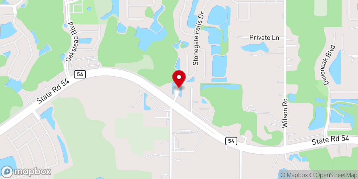 Map showing location of Stonegate Community