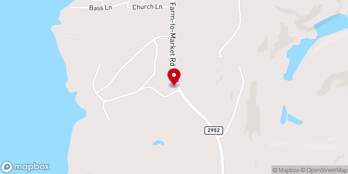 Map showing location of Bridgeport Camp and Conference Center, United Methodist Church