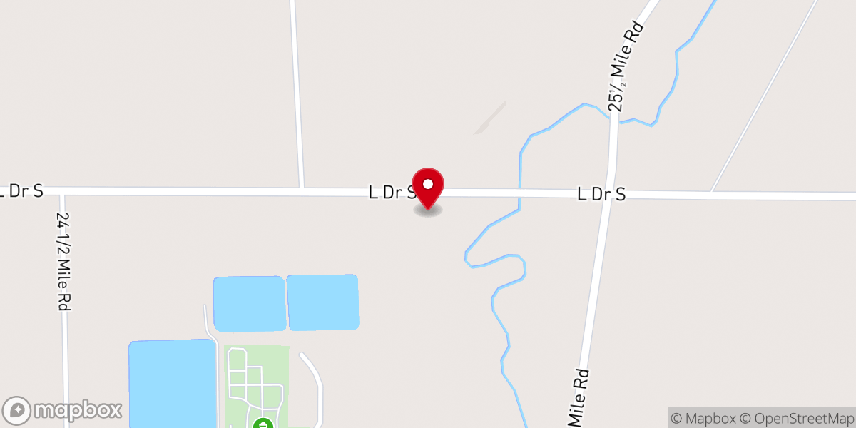 Map showing location of Victory Church