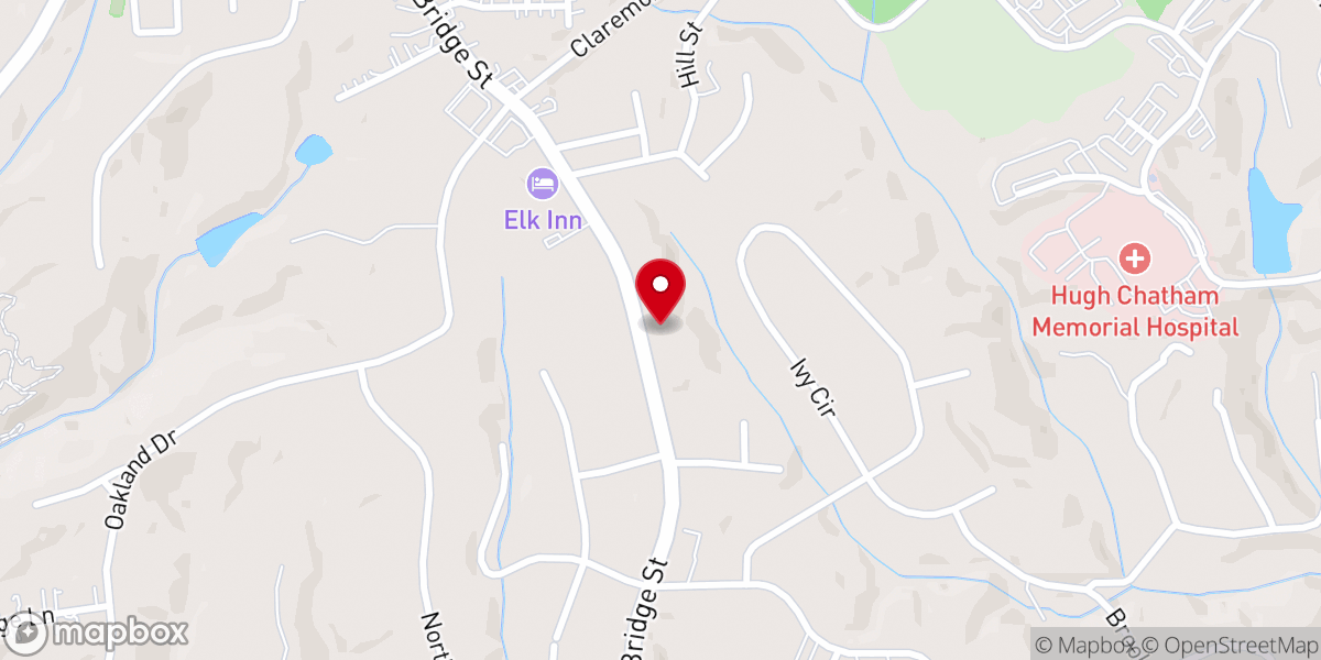 Map showing location of United Vine Ministries