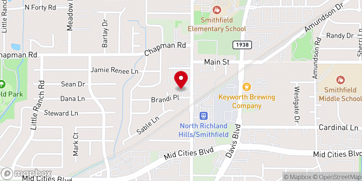 Map showing location of Grace Divine Tabernacle of Praise Ministries