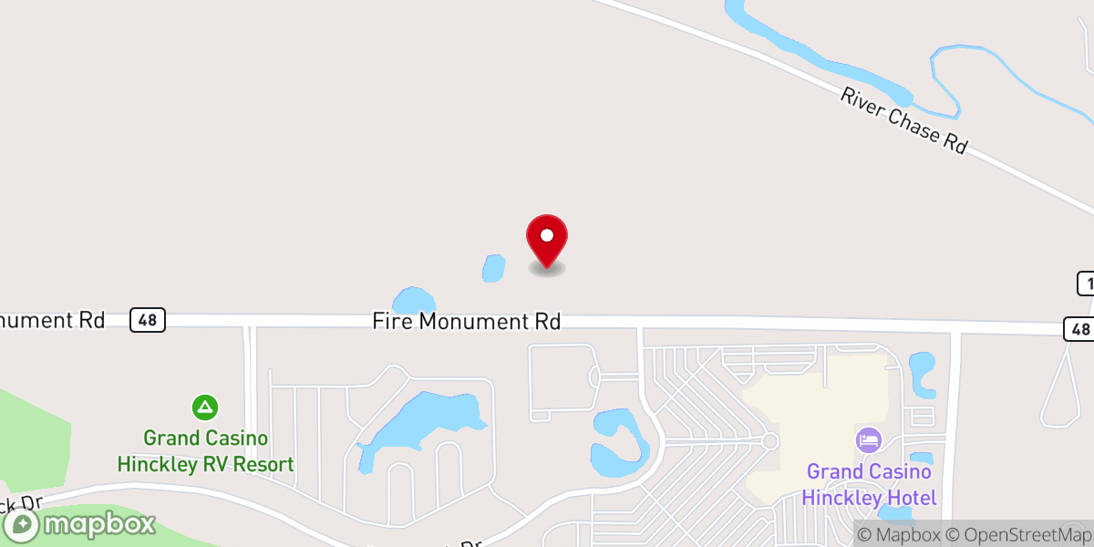 Map showing location of First Presbyterian Church