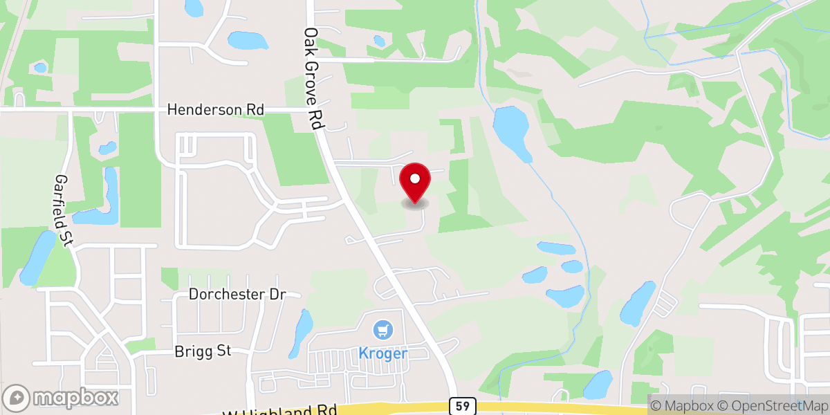 Map showing location of Immanuel Lutheran Church