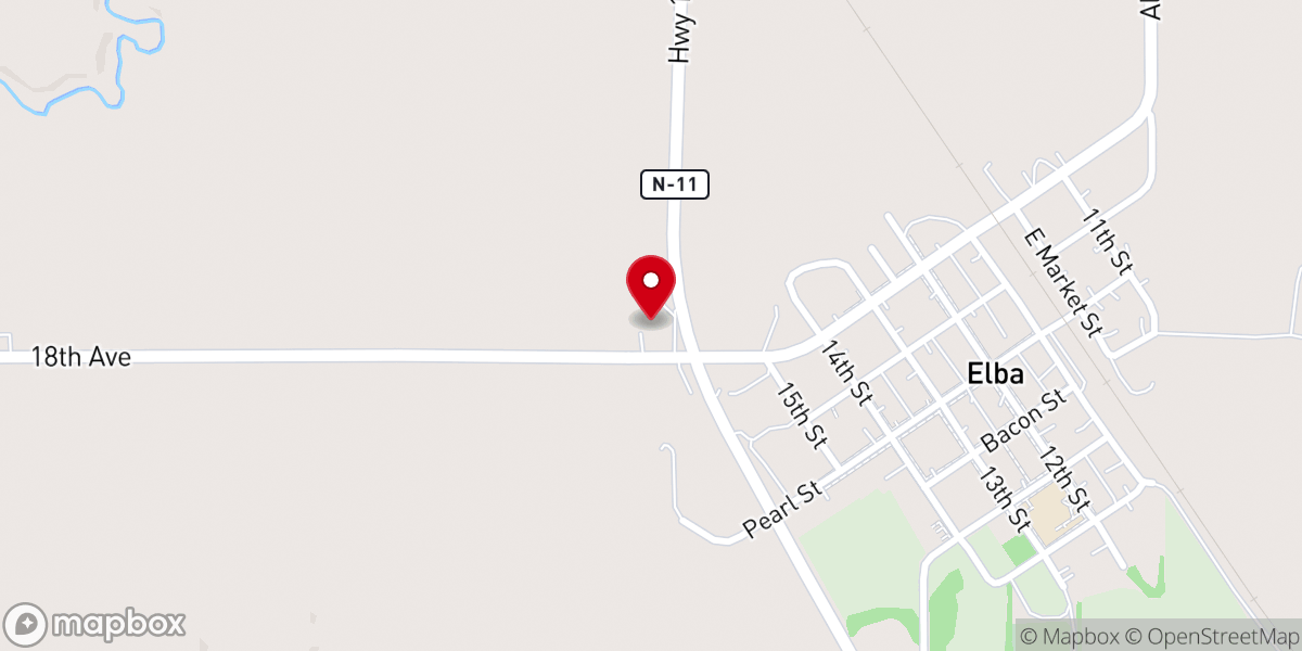 Map showing location of St. Joseph's