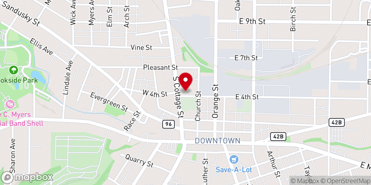 Map showing location of Come Alive Community Church