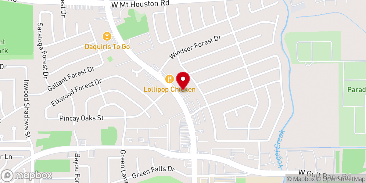 Map showing location of Centro Christian De Vida Eterna