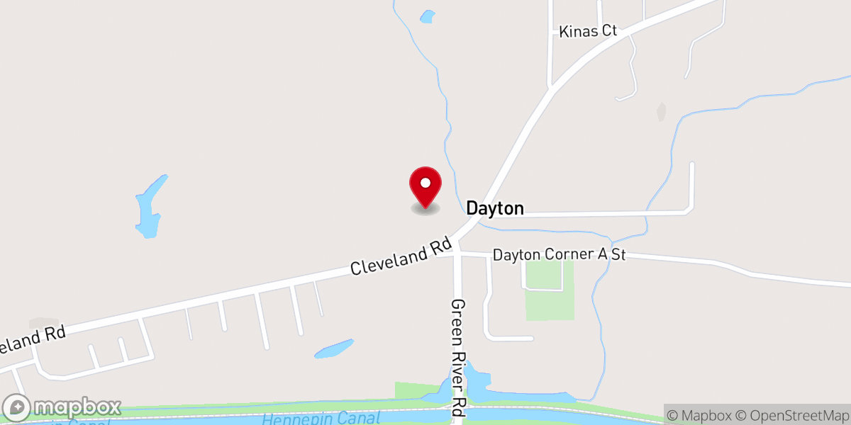 Map showing location of Colona United Methodist Church