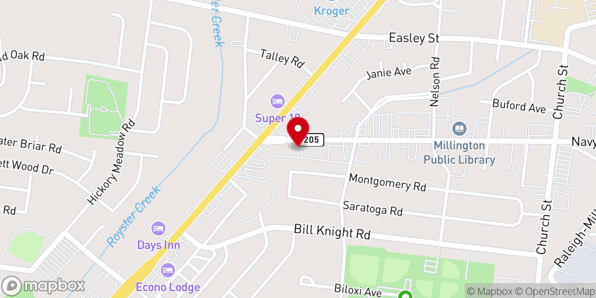 Map showing location of Anointed Word & Worship Ministries