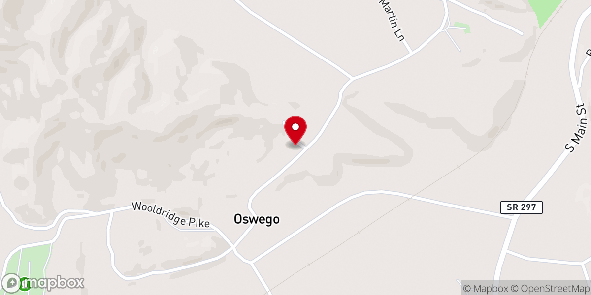 Map showing location of Good Hope United Baptist Church