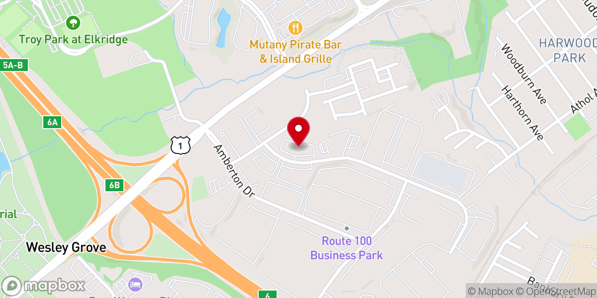 Map showing location of Agape Mission Church