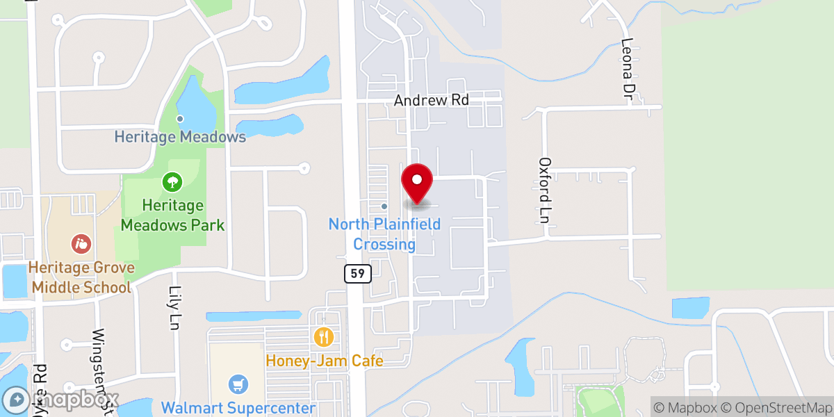 Map showing location of Refiners Fire Ministries