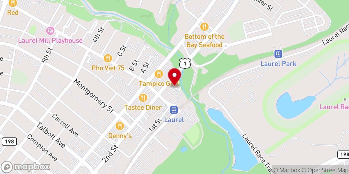 Map showing location of New Season Ministries Church
