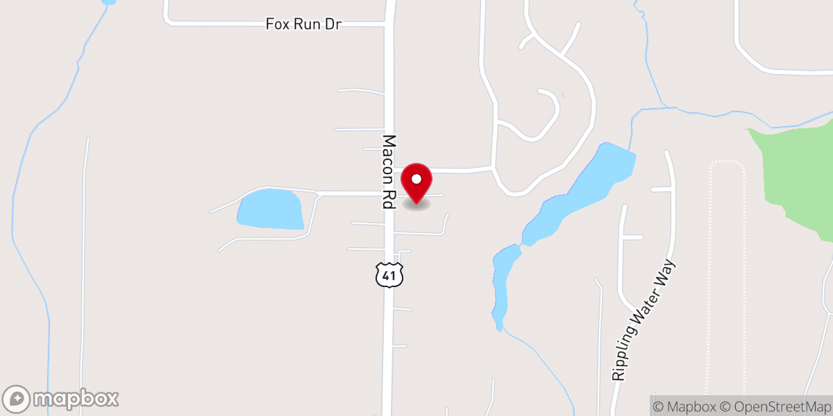 Map showing location of Sojourn Church