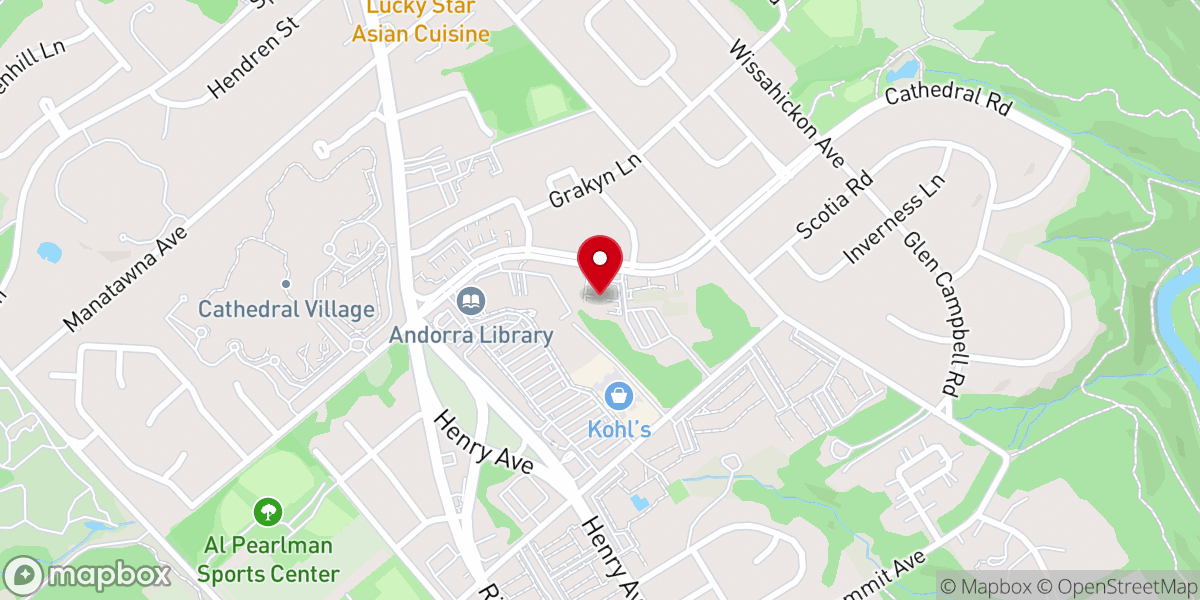 Map showing location of Immaculate Heart of Mary