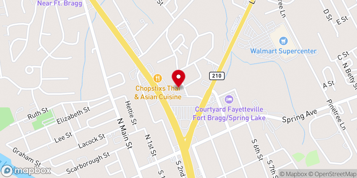 Map showing location of Capilla Cristo Redentor, Assemblies of God