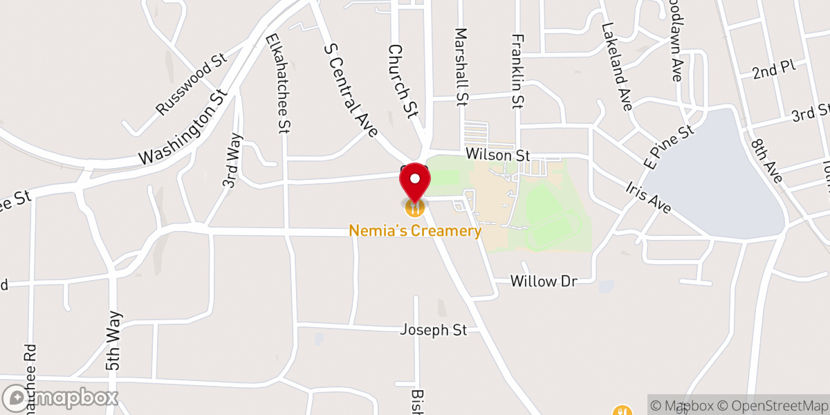 Map showing location of The City of Outreach Church