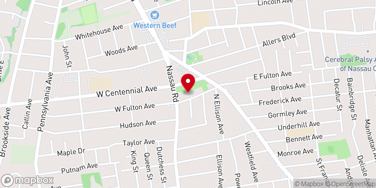 Map showing location of True Vine Ministries COGIC