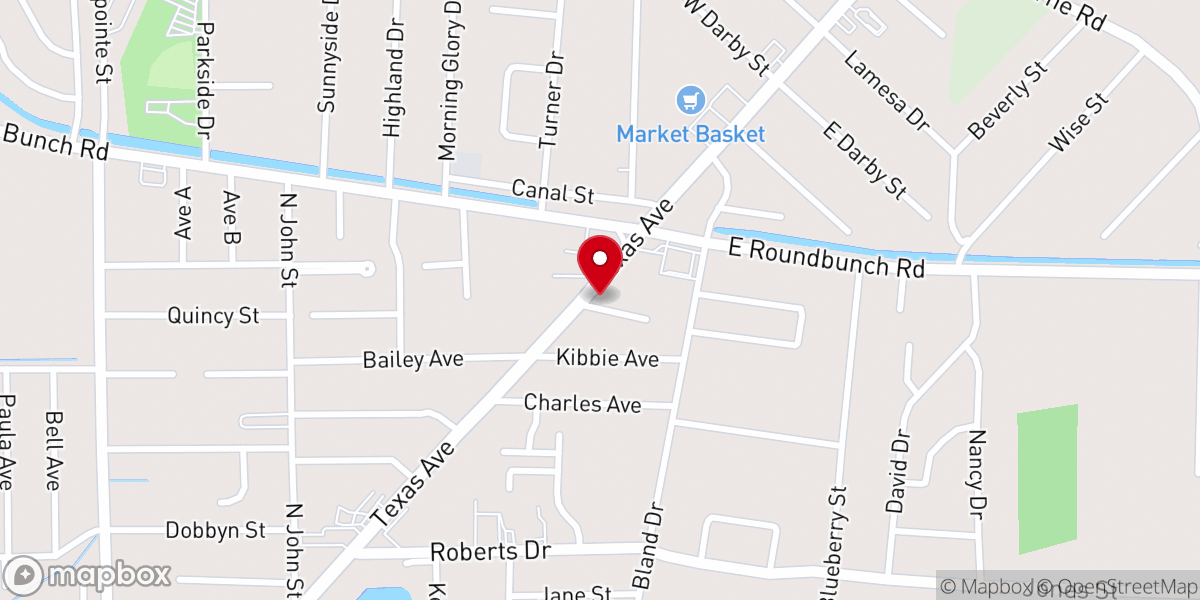 Map showing location of Debbies Gold Gem