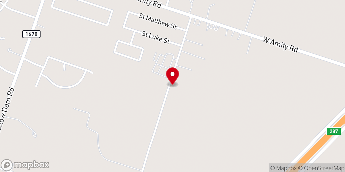 Map showing location of Heritage Country Church Salado, Texas