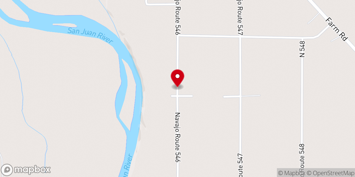 Map showing location of First Wash Baptist Church