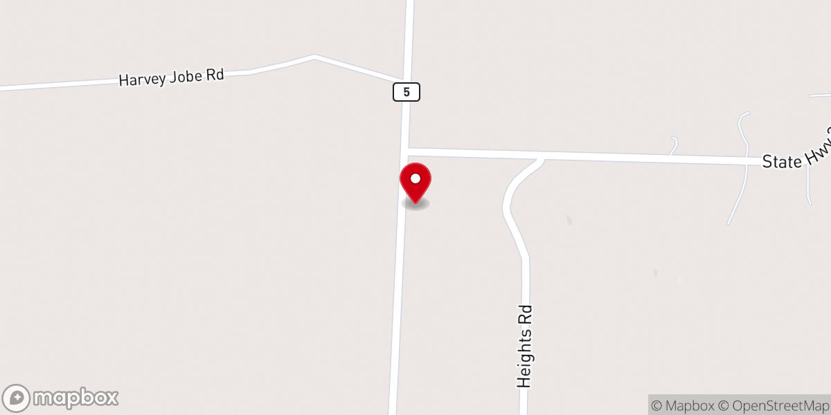 Map showing location of Faith Missionary Baptist Church