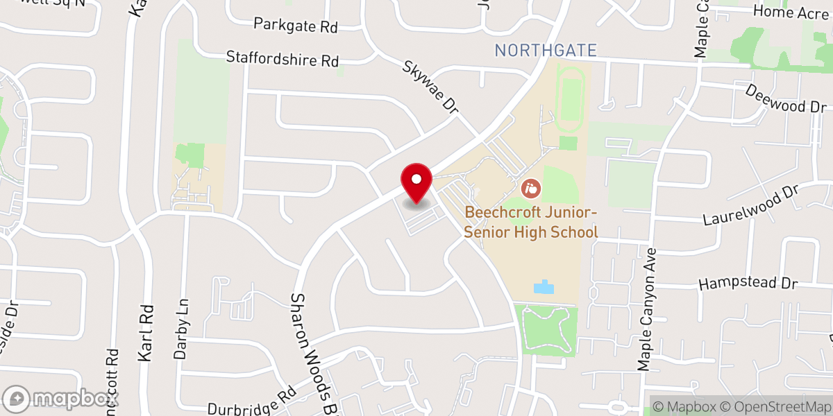 Map showing location of Church of the Good Shepherd