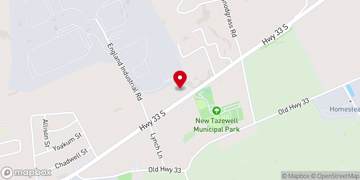 Map showing location of Upper Room Ministry