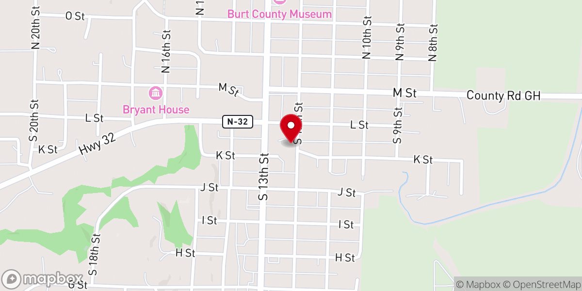 Map showing location of Emmanuel Lutheran Church Prsng
